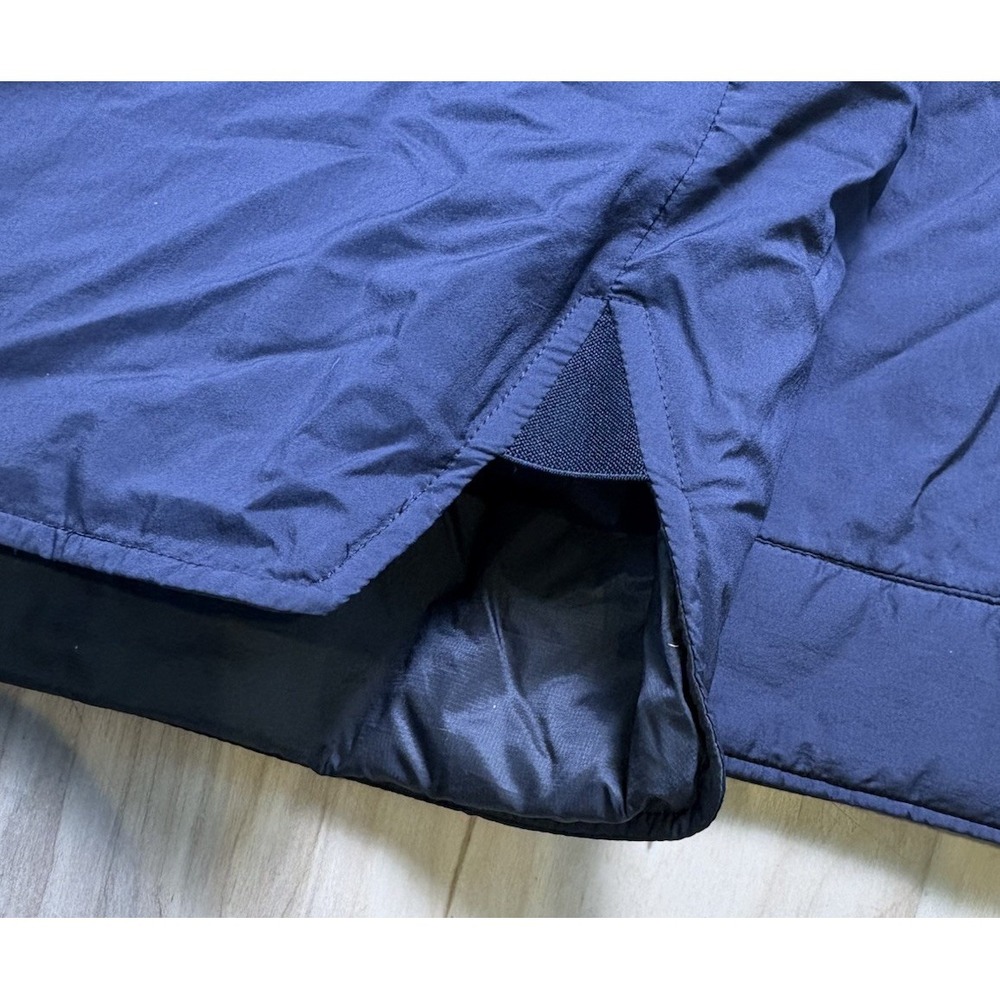 Theory Men's Navy Blue Lightweight Insulated Shirt Jacket Size S Classic Snap Up - Picture 3 of 9